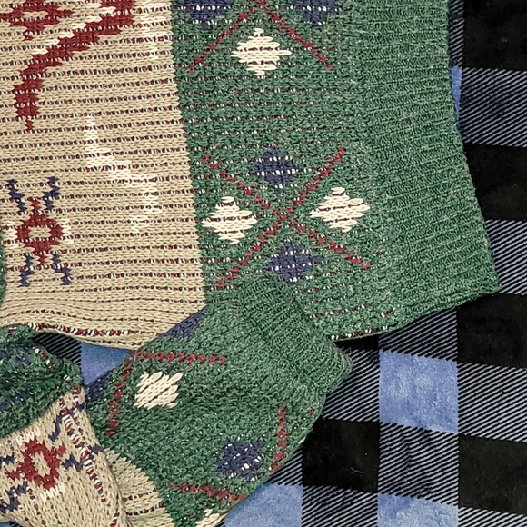 Vintage. 90s. St John's Bay. Thick 90%Acrylic Crewneck Sweater. Size XL - Picture 11 of 15